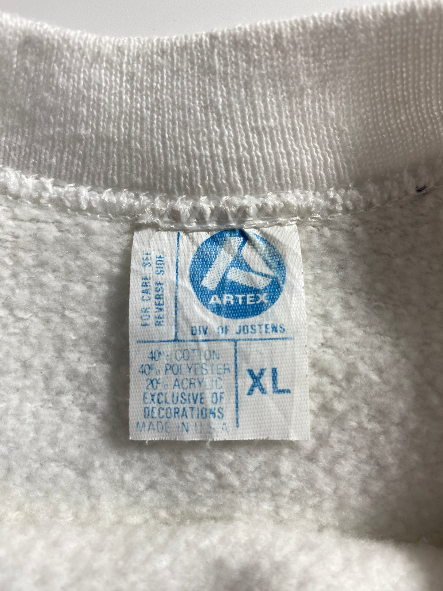 1987 DISNEY MICKEY Made in USA Size XL Vintage Sweat-shirt / A2392