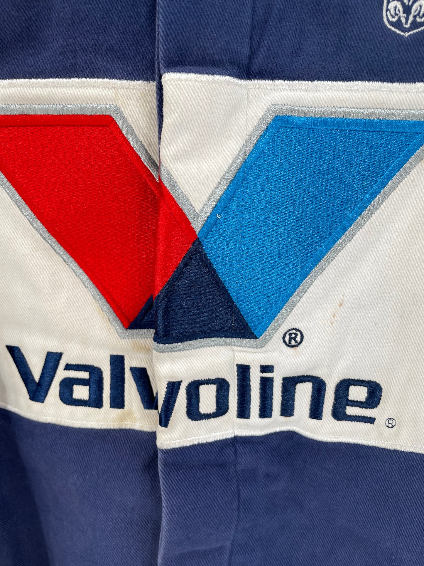 Vintage NASCAR VALVOLINE Size XL Racing Jacket / k2371