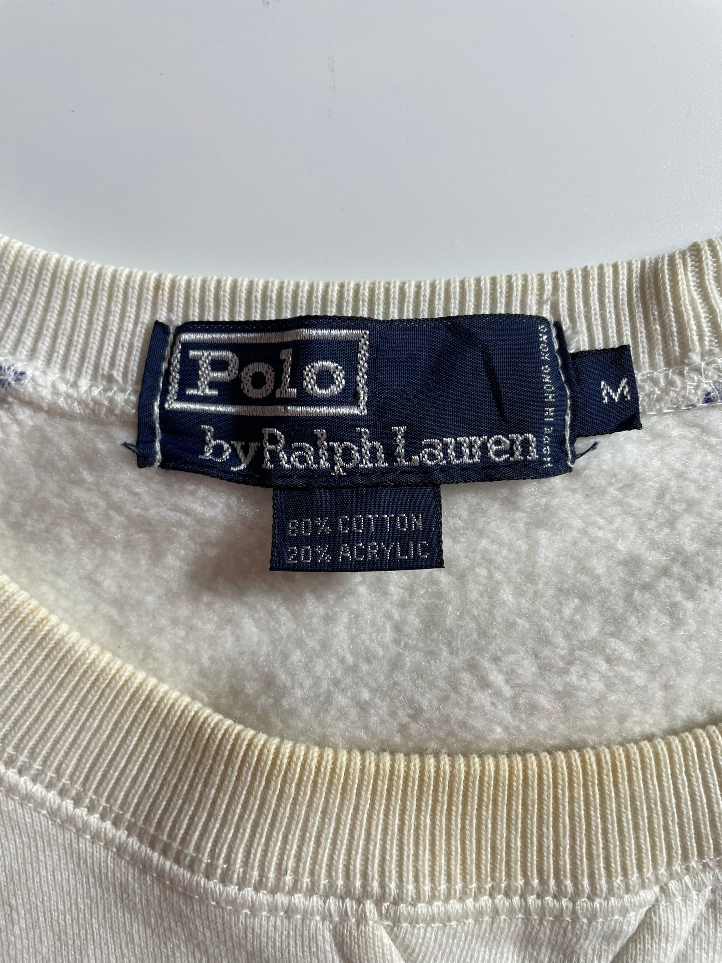 90’s POLO RALPH LAUREN Size M Vintage Sweat-Shirt  / K1304