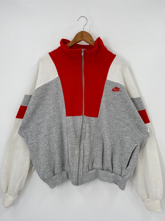 90’s NIKE Size XL Vintage Zip Up Sweat-shirt / K3987