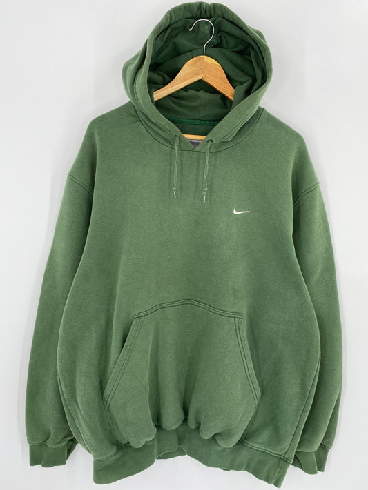 00’ NIKE Mini Swoosh Size XL Vintage Hoodie Sweat-shirt / 7828