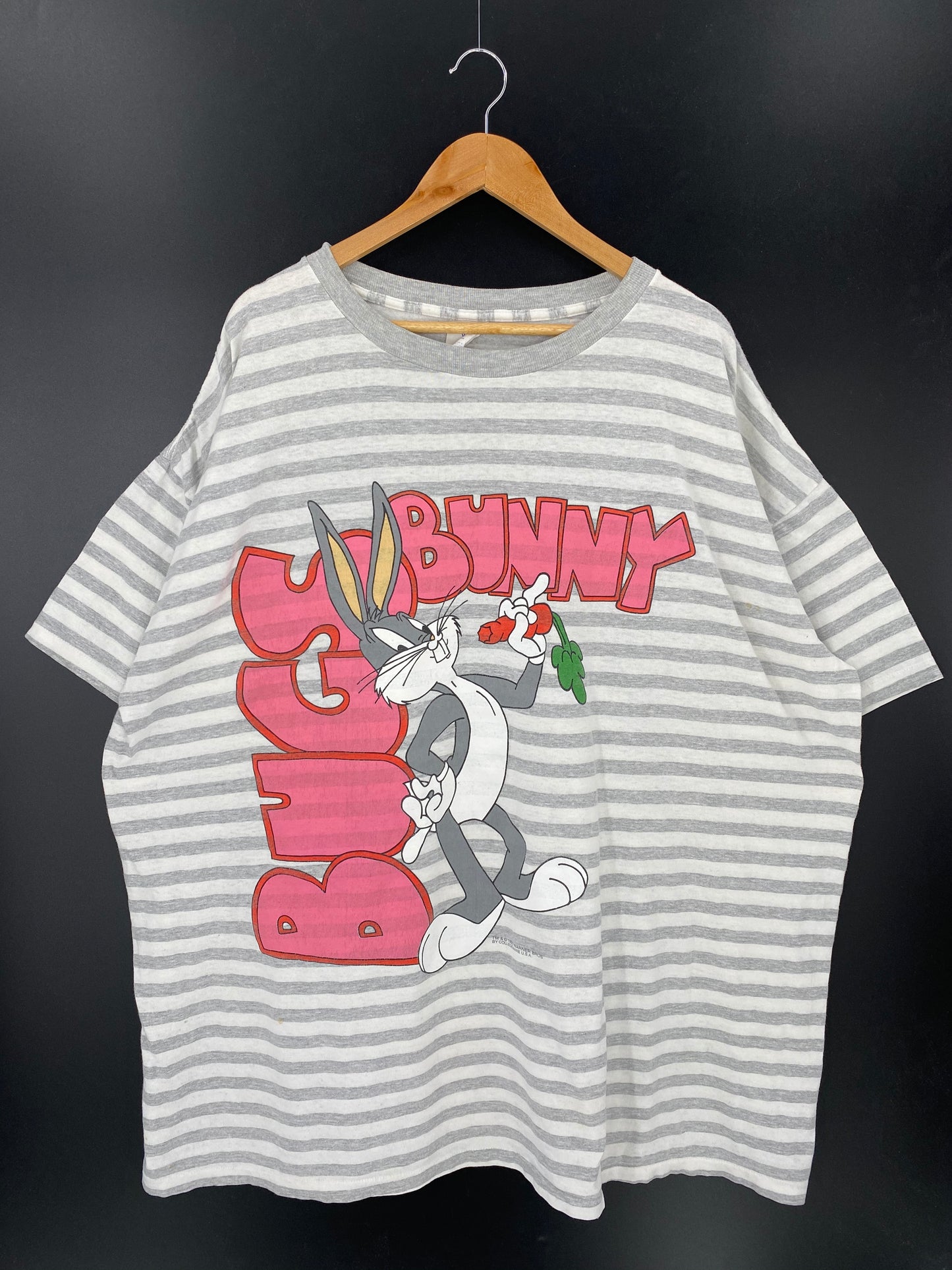 1995 LOONEY TUNES BUGS BUNNY Made in USA Size Approx. XXXL Vintage T-shirt /8274