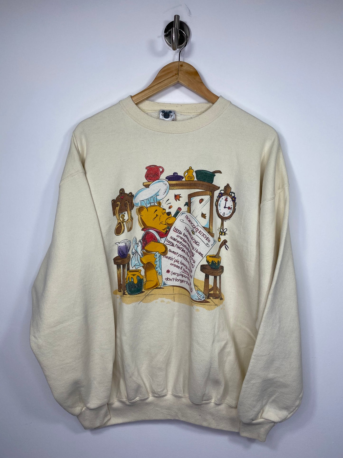 00’ Disney POOH Vintage Sweat-Shirt / 5083