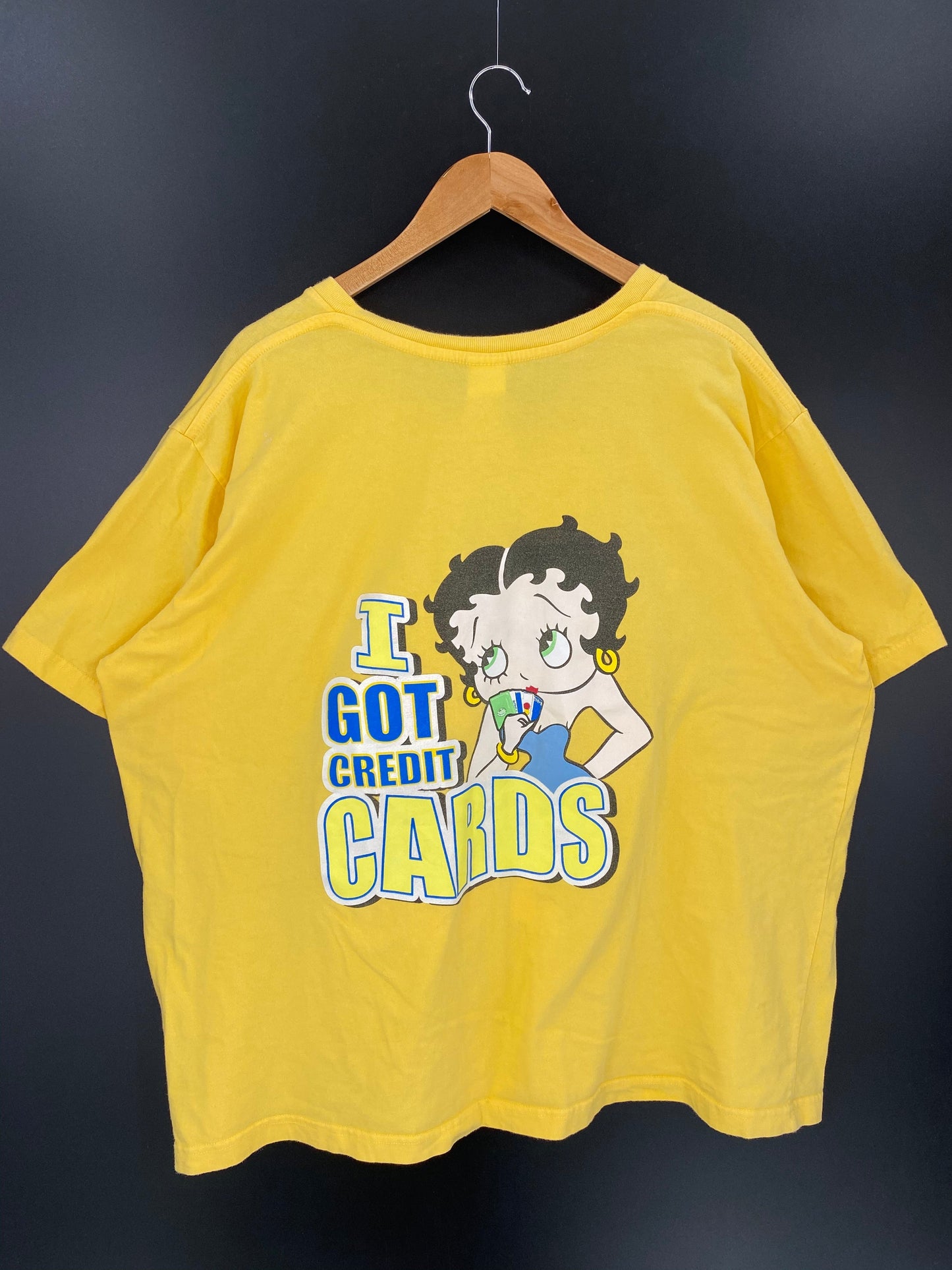 2002 BETTY BOOP Size Ladies Approx. XXL Vintage T-Shirt / A7404