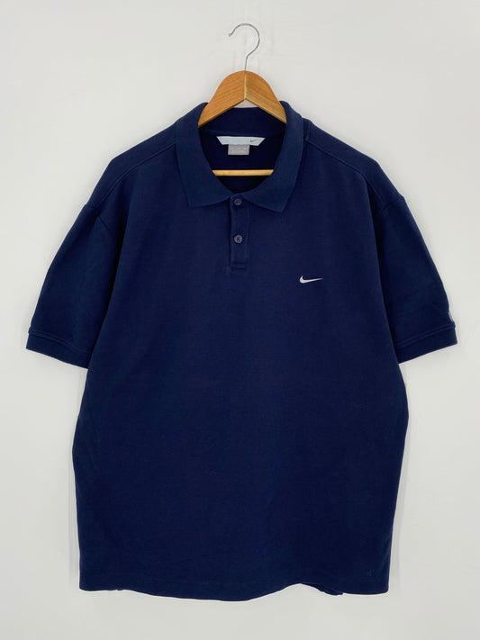 .00’ NIKE MINI SWOOSH Size XL Vintage Polo-Shirt / K9359
