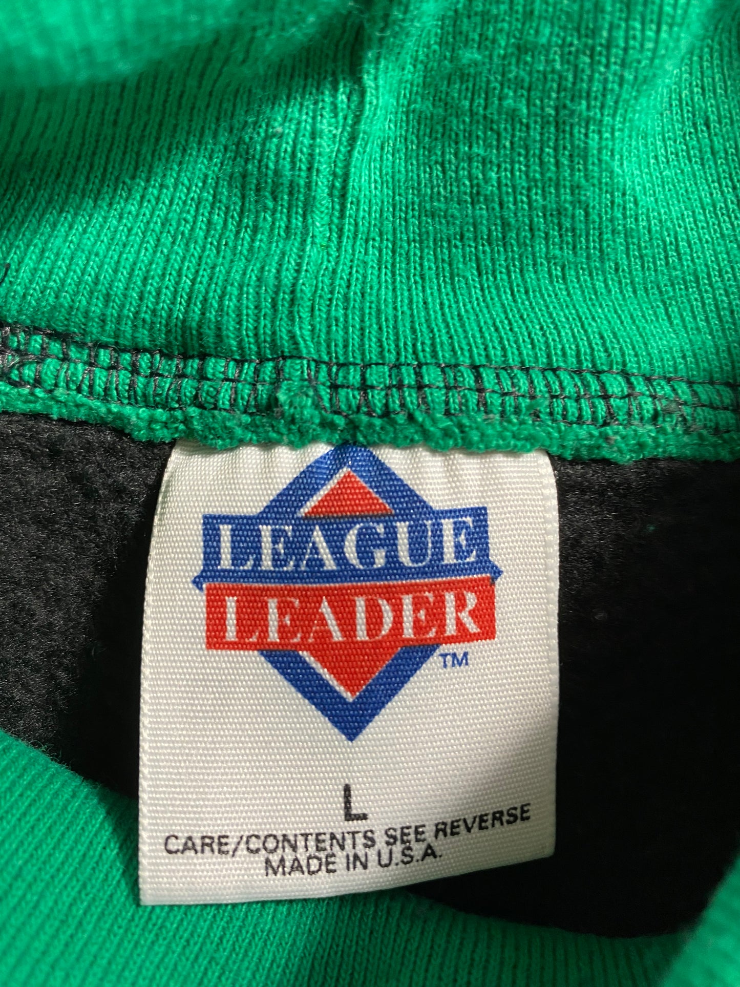 90’s BOSTON CELTICS Made in USA Size L NBA High-Neck Sweat shirt / K3135
