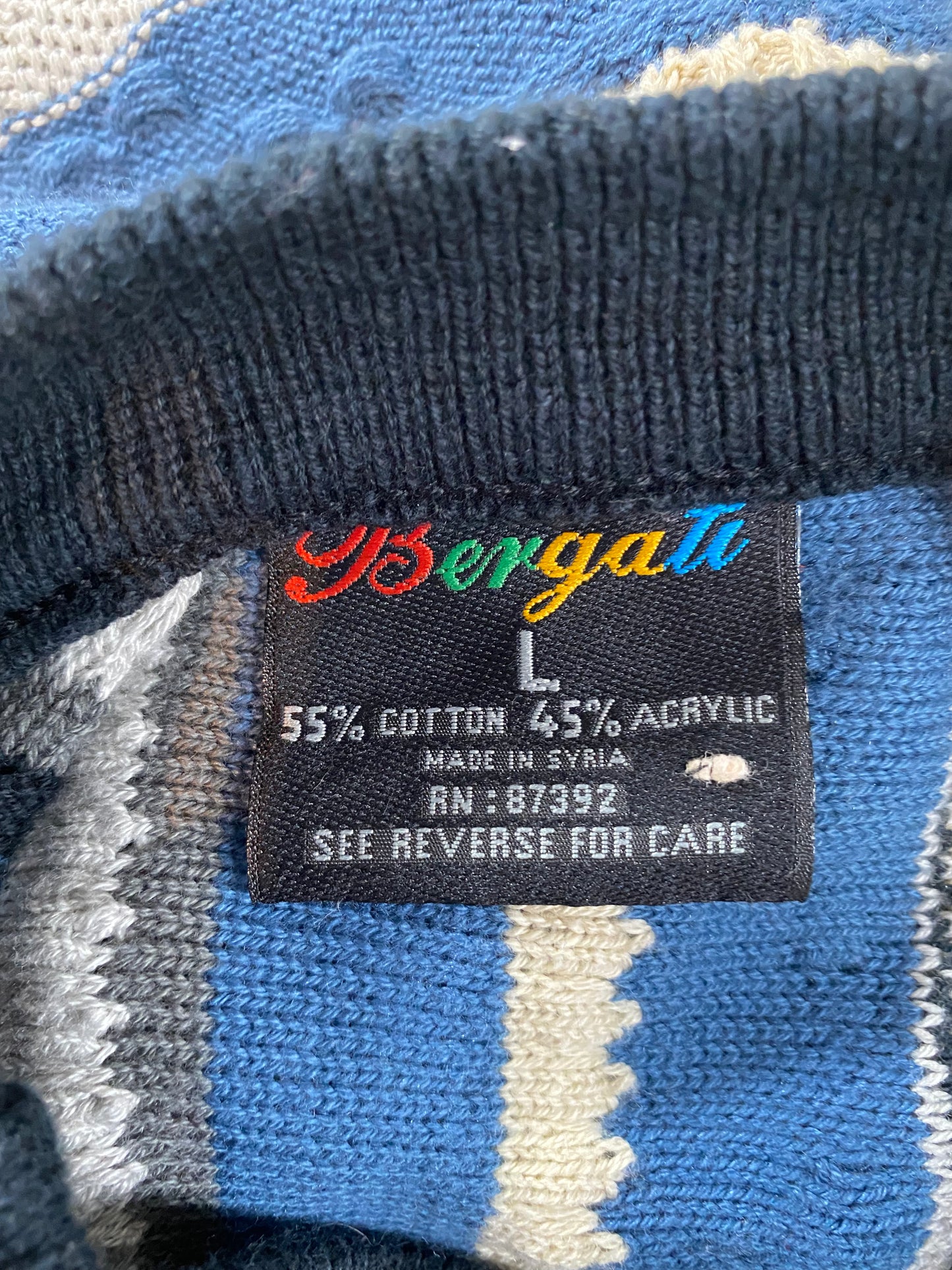 Vintage 3D COOGI- Style Size L Knit Sweater / K2788