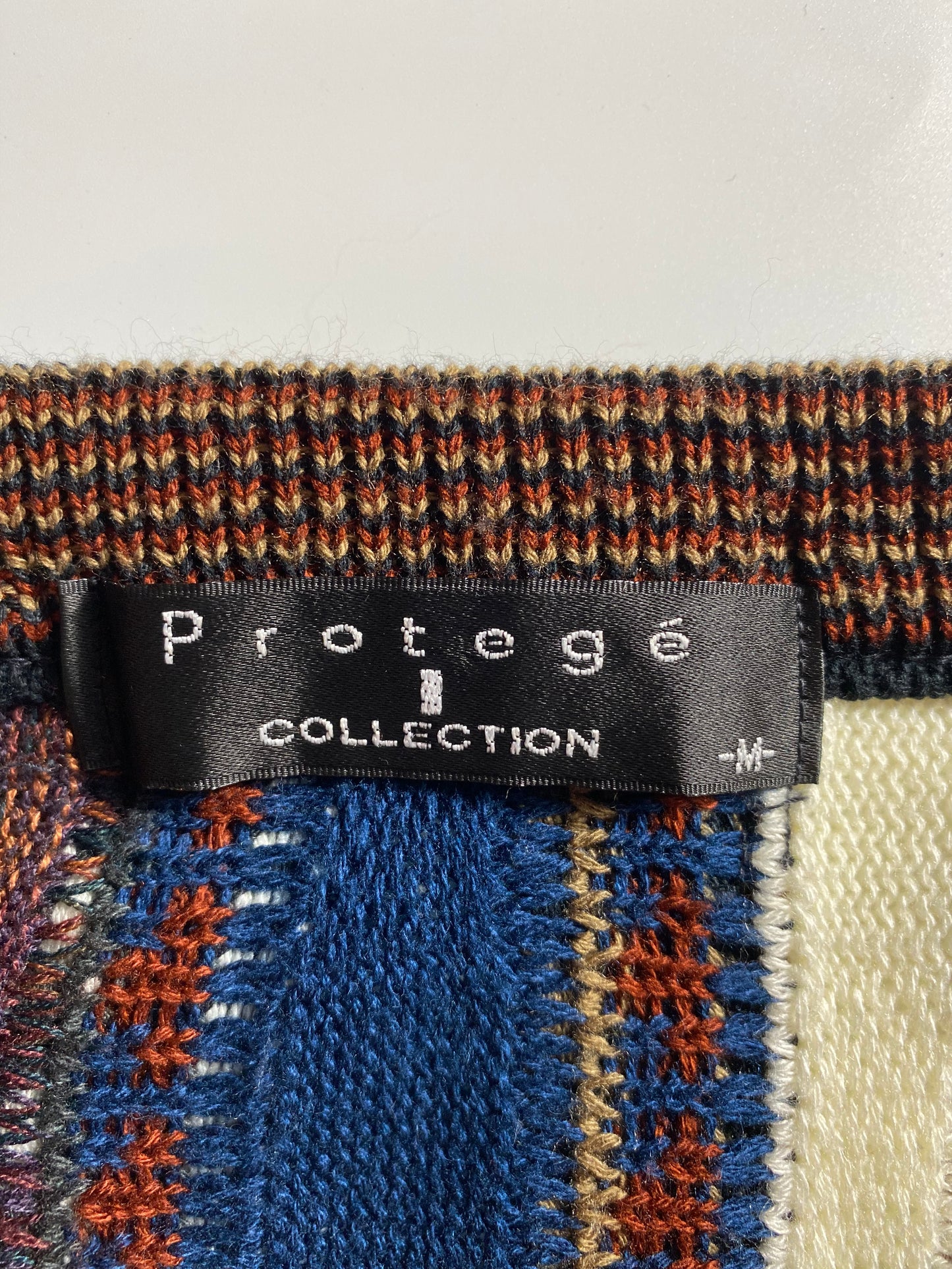 Vintage 3D COOGI- Style Made in USA Size M Knit Sweater / K3935