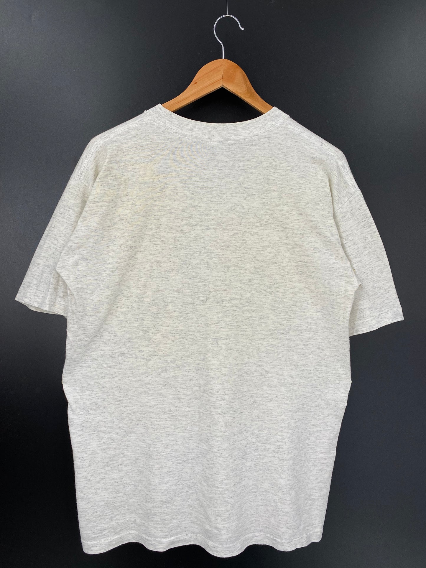 1991’ ORLAND MAGIC x Shaguelle O’Neal Made in USA Size L Vintage NBA T- Shirt / K2377