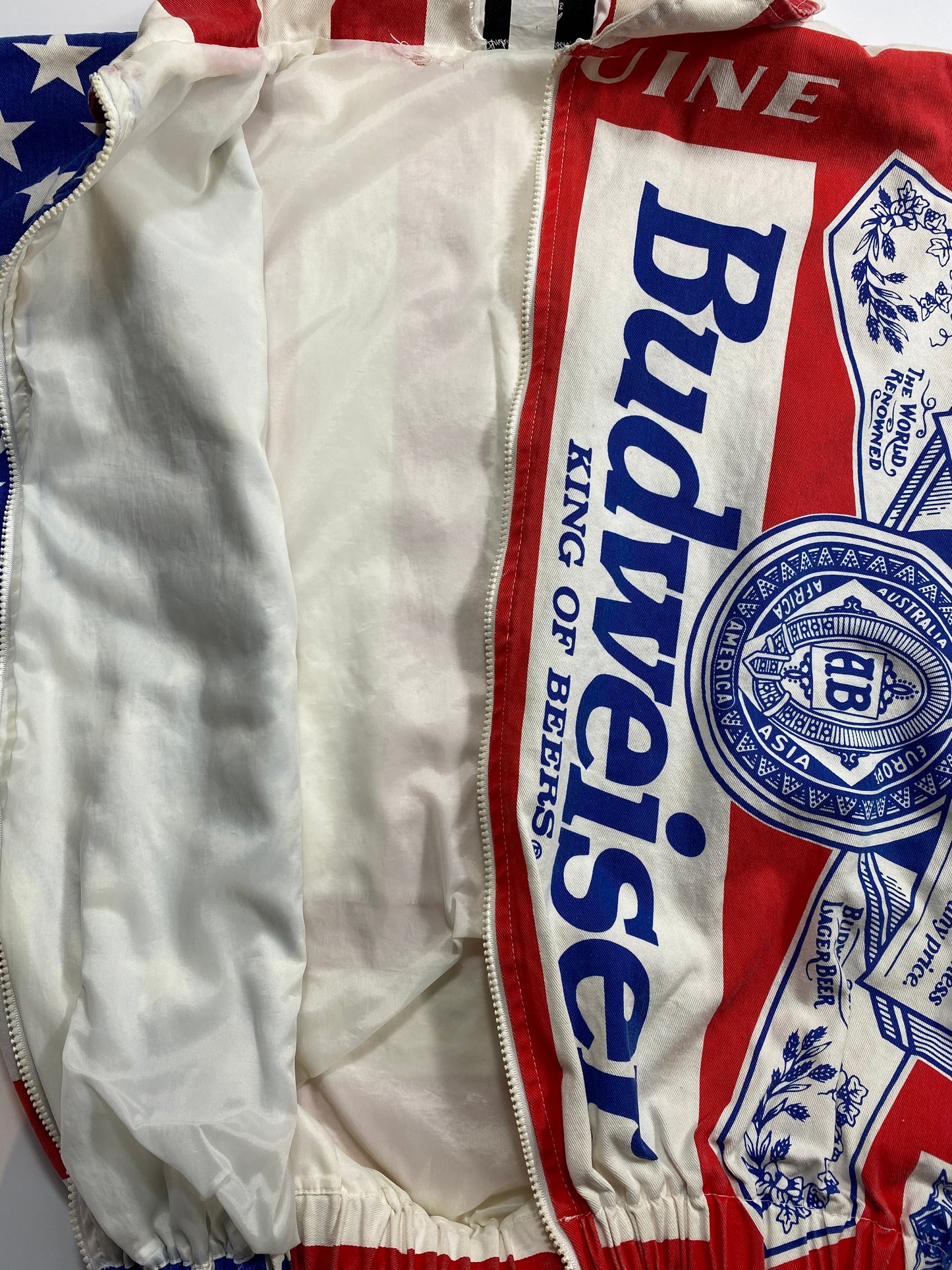 90’s Budweiser Made in USA Size L Vintage Jacket / 7025