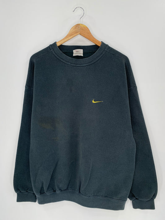 90’s NIKE Mini Swoosh Size XL Vintage Sweat-shirt / 9248