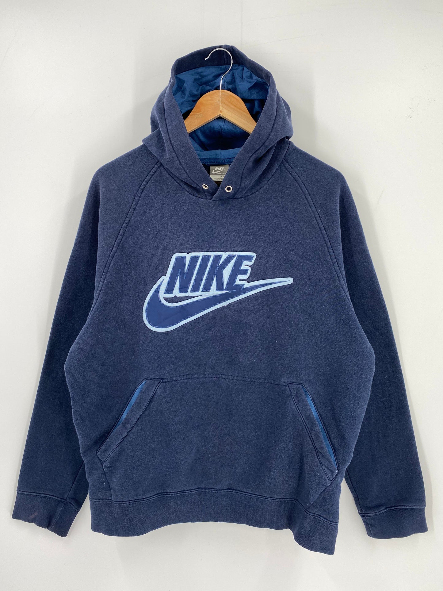 00’ NIKE Size M Vintage Hoodie Sweatshirt / 9770
