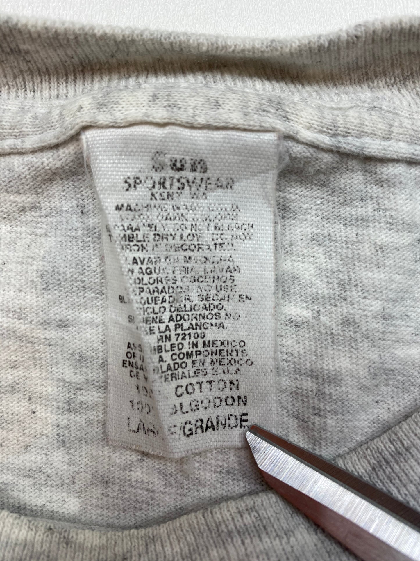 90’s Garfield Size L Vintage T-shirt / 5530