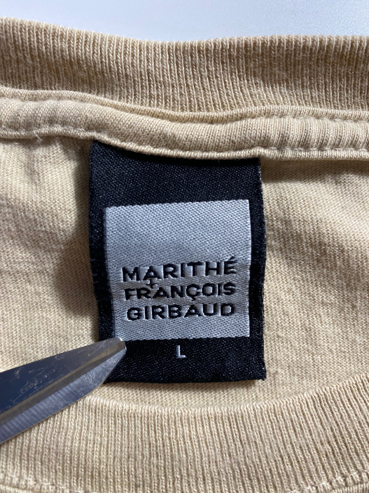 00’ MARITHE+FRANCOIS GIRBAUD Size L Vintage T-Shirt / k1789
