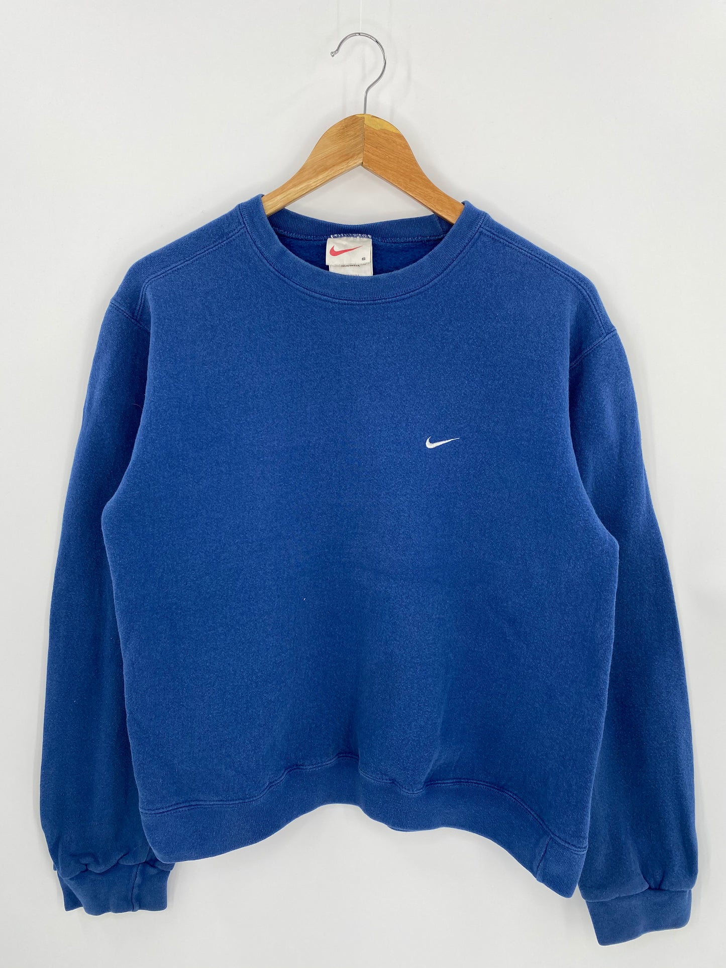90’s NIKE Mini Swoosh Made in USA Size S Vintage Sweat-shirt / 7058