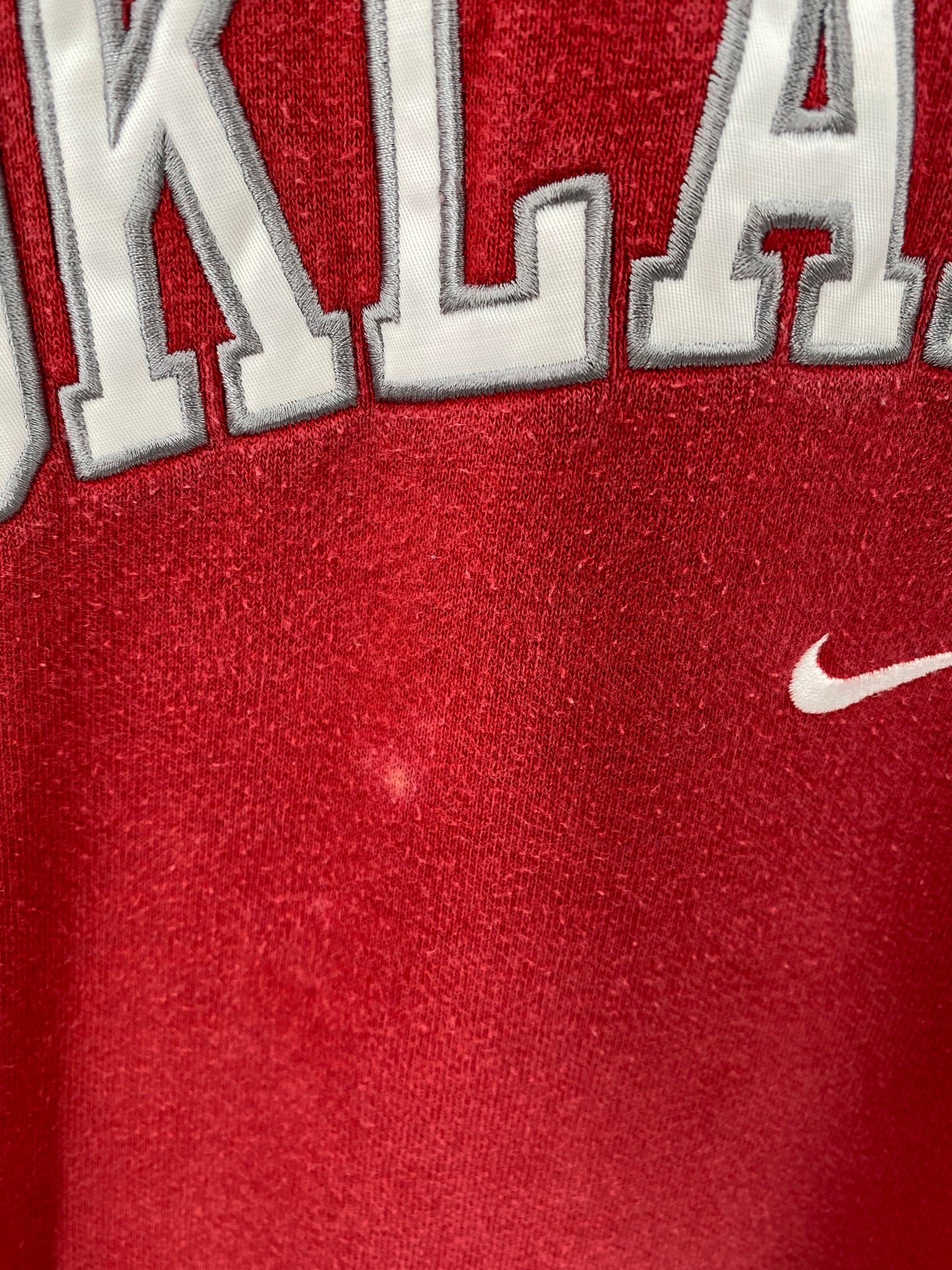 00' NIKE OKLAHOMA Size M Vintage Sweat-Shirt / K3732
