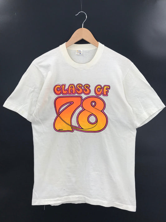 .70’s CLASS OF 78 Size M Vintage T-Shirt / E5041T