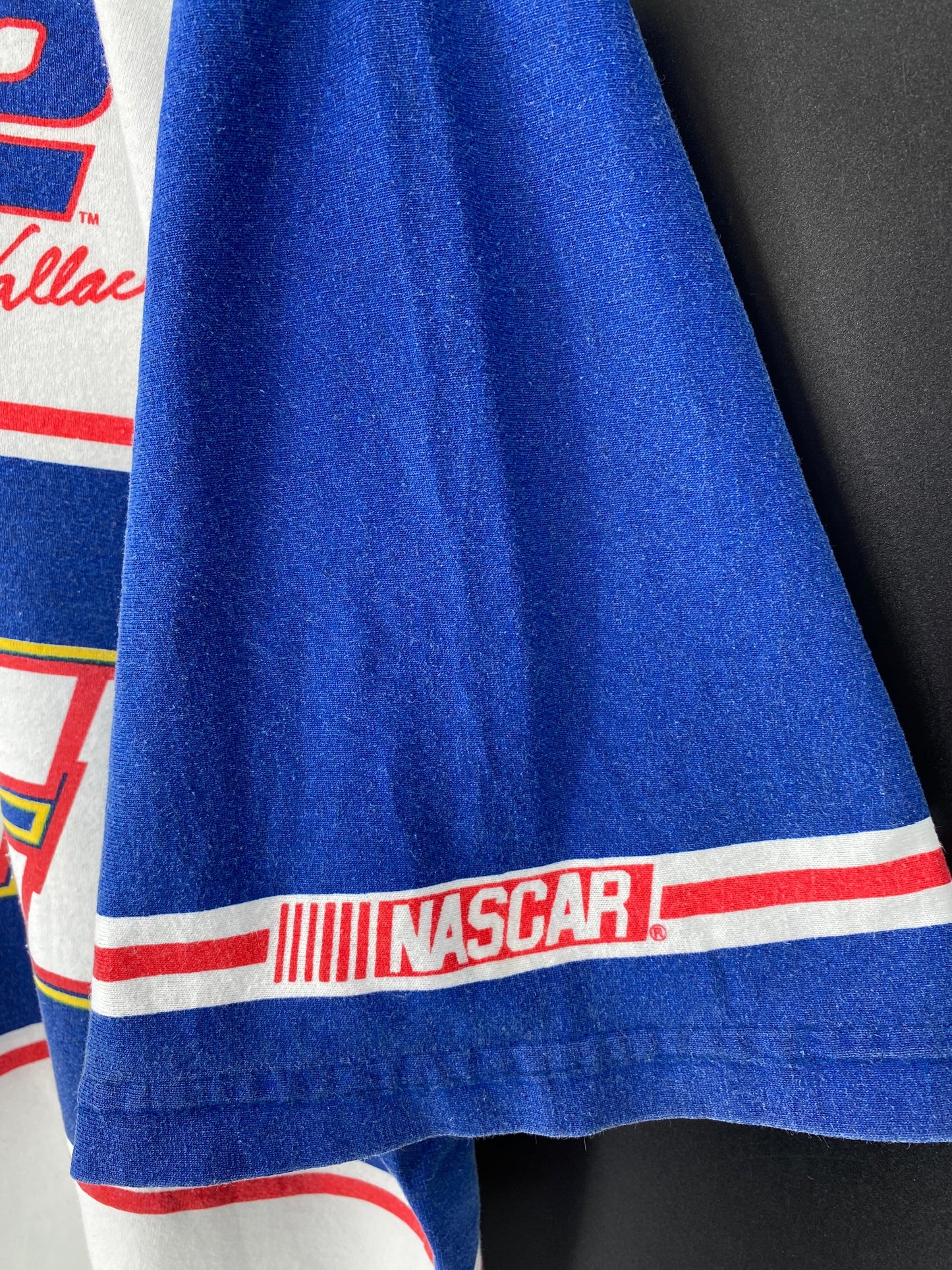 90’s RUSTY WALLACE RACING MADE IN USA Size L Vintage Racing T-Shirt / E3041T
