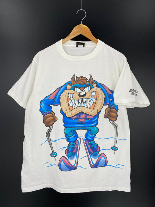 1994 LOONEY TUNES TAZ Made in USA Size XL Vintage T-Shirt / 8851