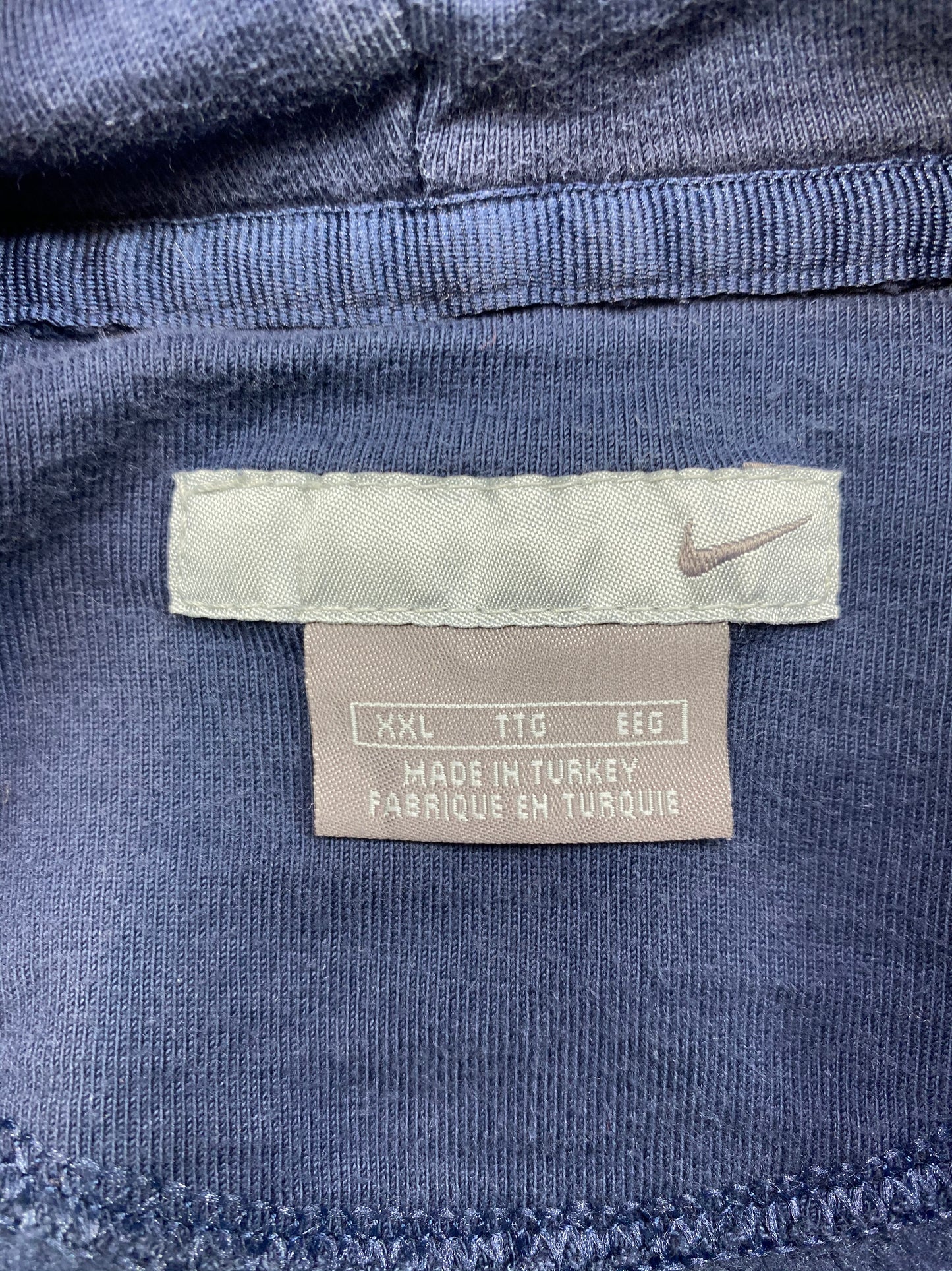 00’ NIKE Half-Zip Size XXL Vintage Hoodie Sweat-Shirt / 5625