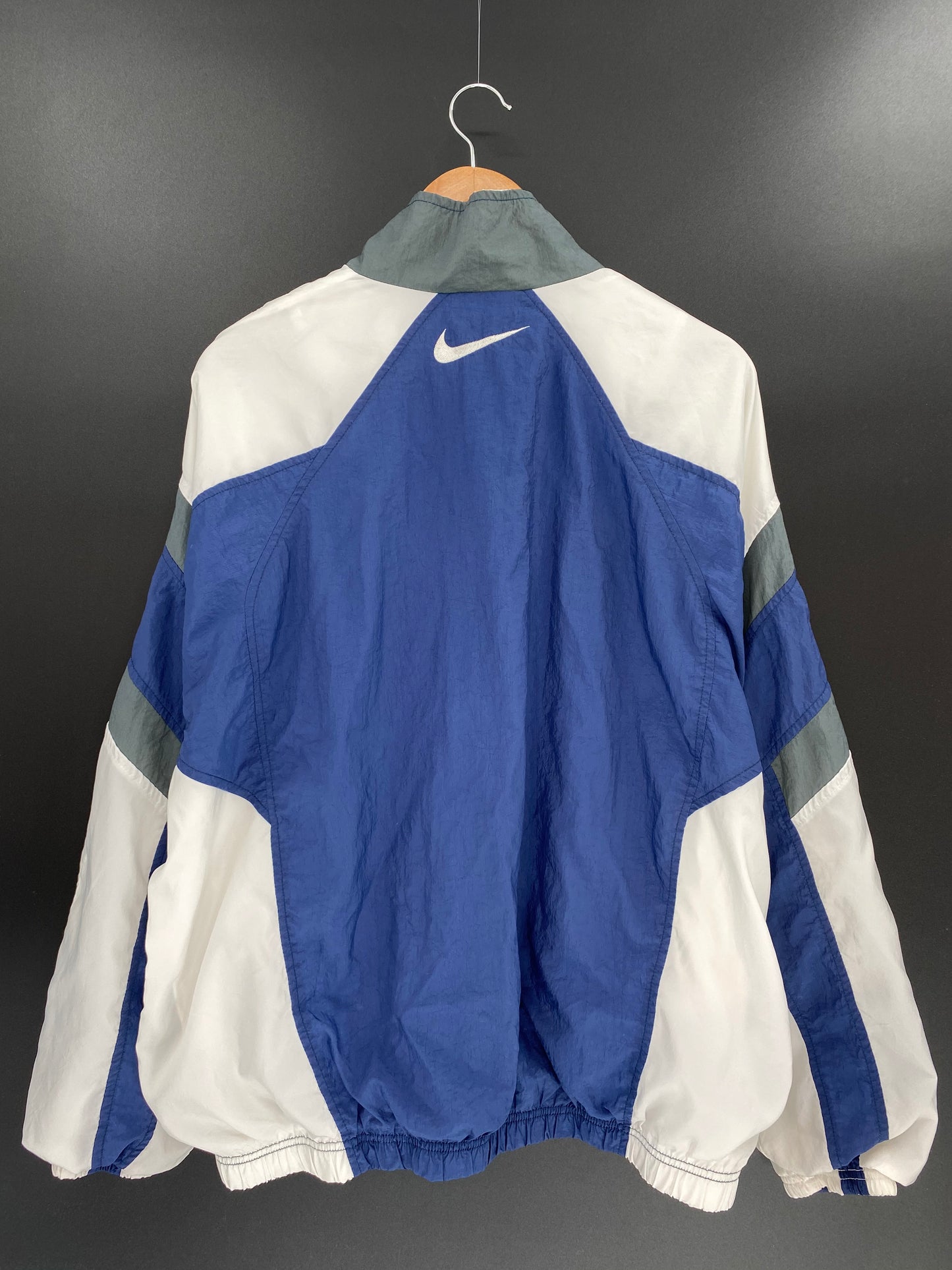 90’s NIKE Size XL Vintage Zip-up Nylon Jacket / 8105
