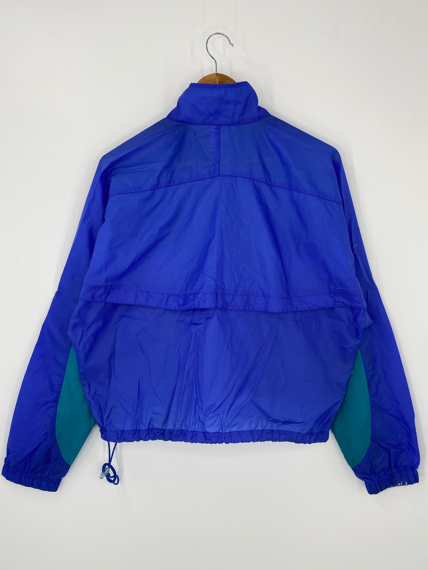 .90’s NIKE SILVER TAG Size Ladies L Vintage Half-zip Nylon Jacket/ E551