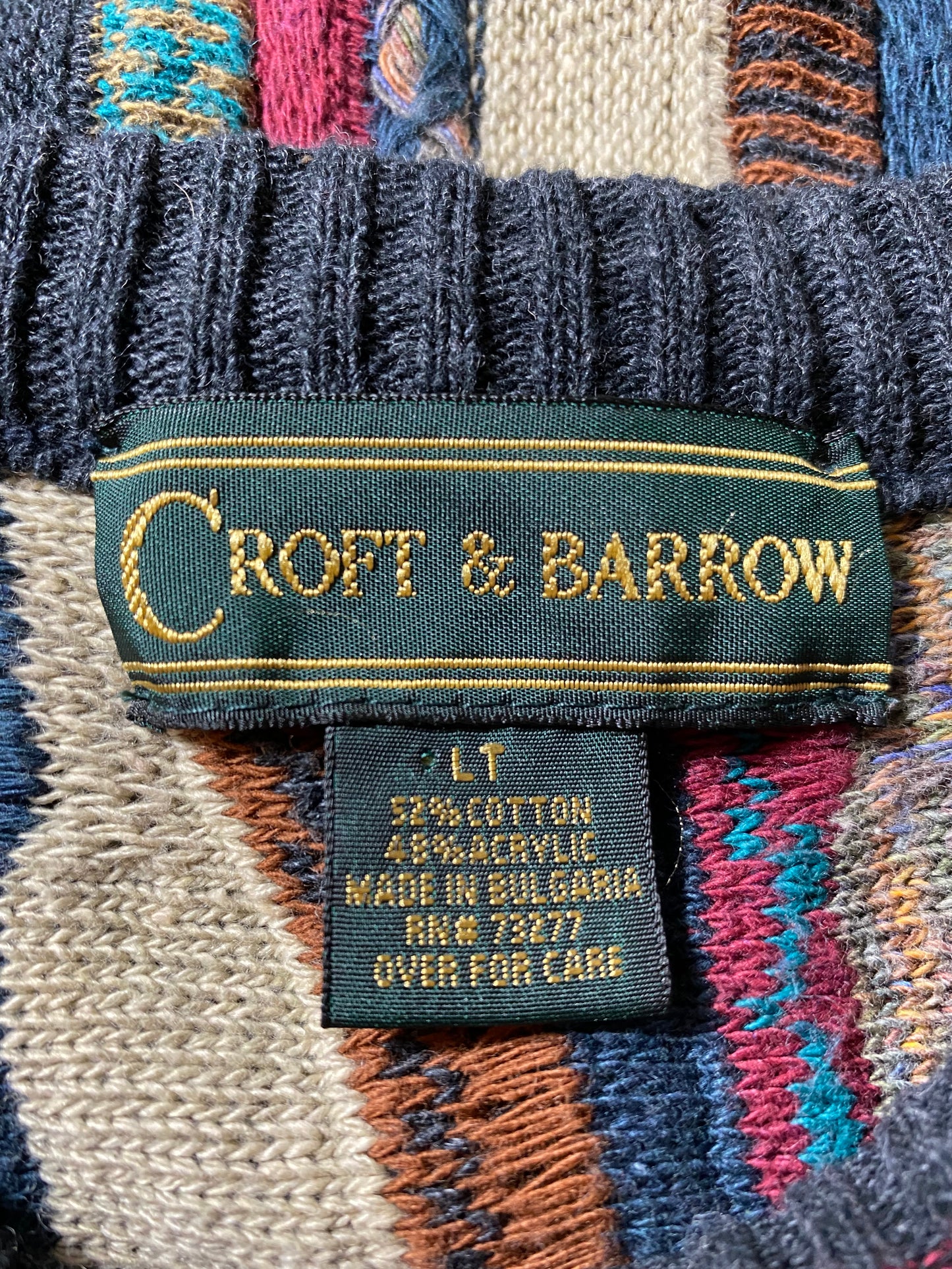 Vintage 3D COOGI- Style Size No tag(Approx.XL) Knit Sweater / K1518