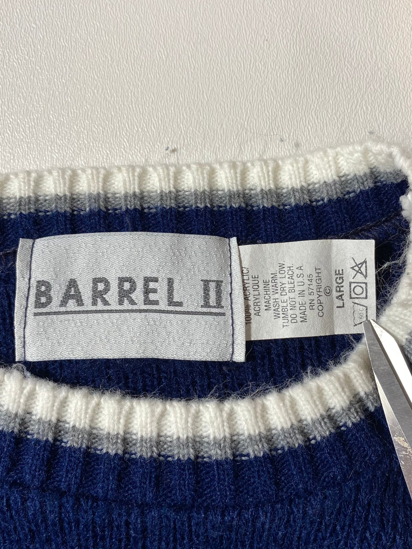 90's DALLAS COWBOYS Made in USA Size L Vintage NFL Knit-Sweater / 8827