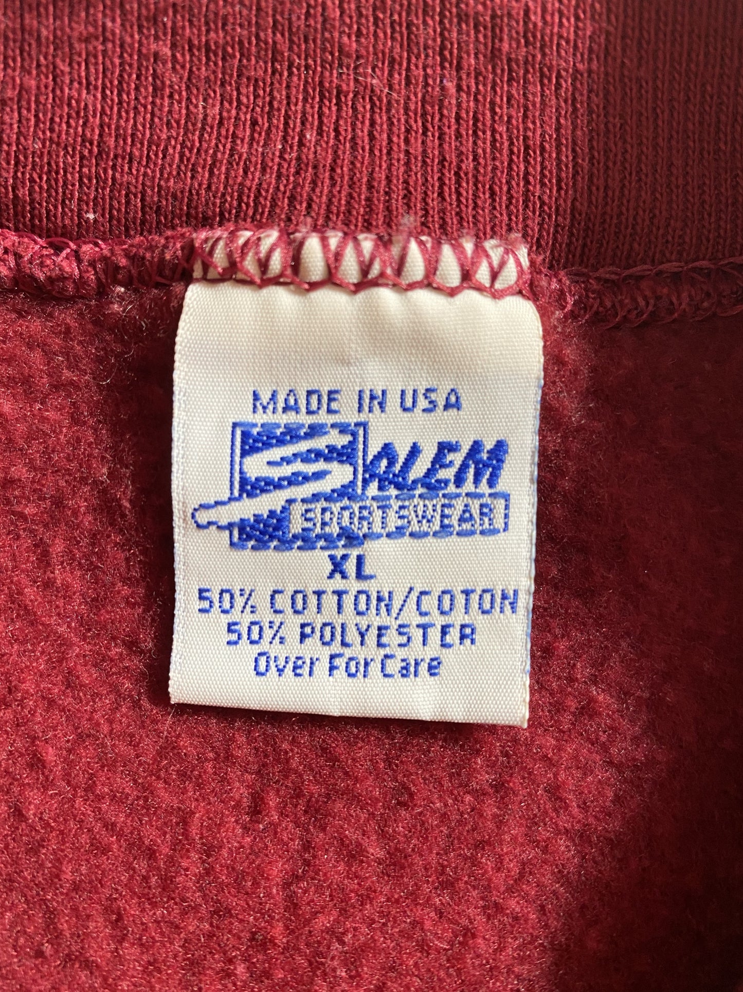 90’s WASHINGTON REDSKINS Made in USA Size XL Vintage NFL Sweat-Shirts / K6556