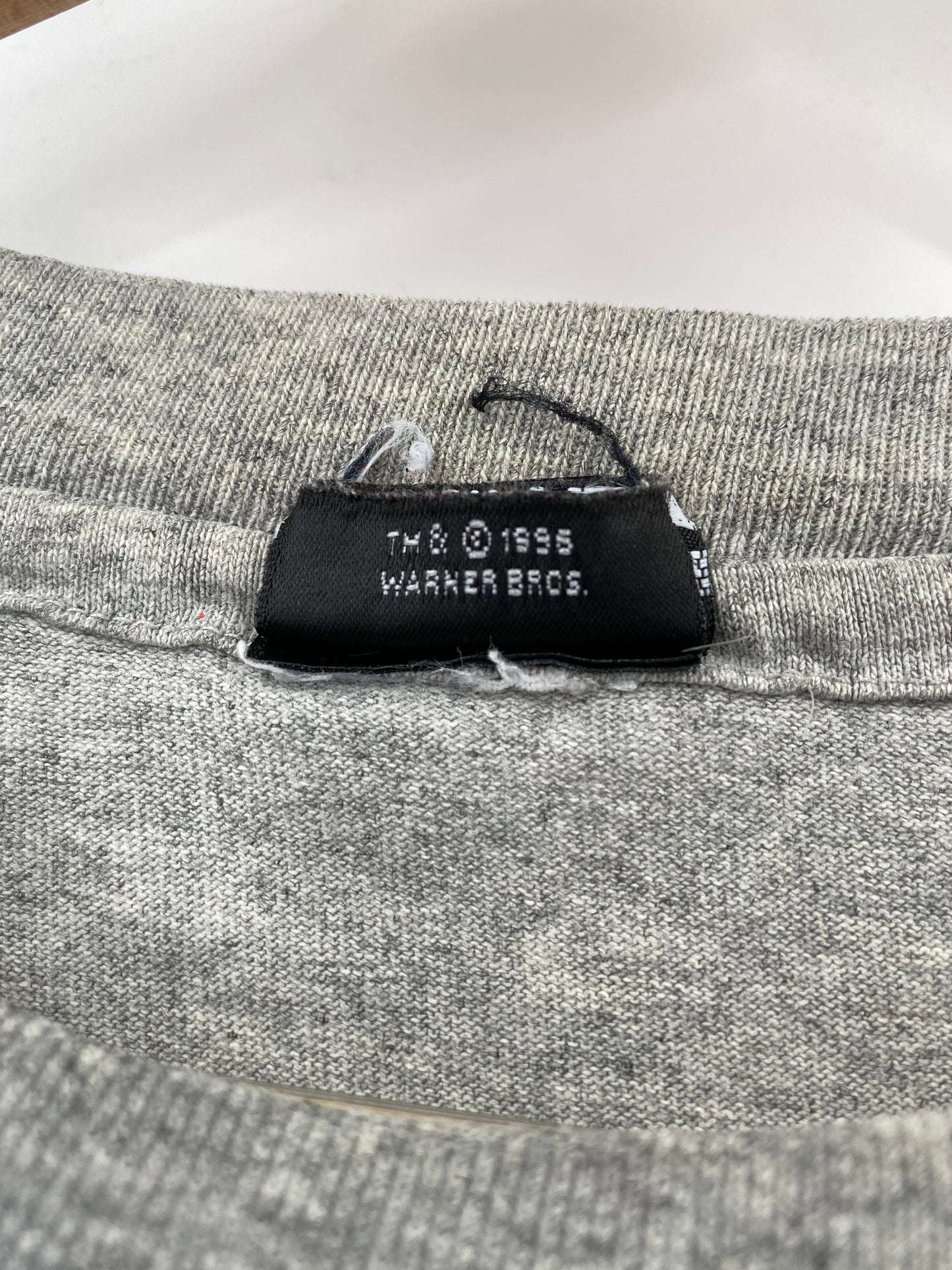 1995 LOONEY TUNES MARVIN THE MARTIAN Approx. Size XL Vintage T-Shirts / A5029