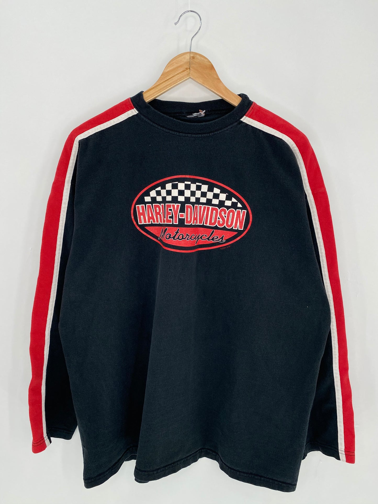 00’ HARLEY DAVIDSON Size Approx. XL Vintage Long Sleeve T-Shirts / 6147