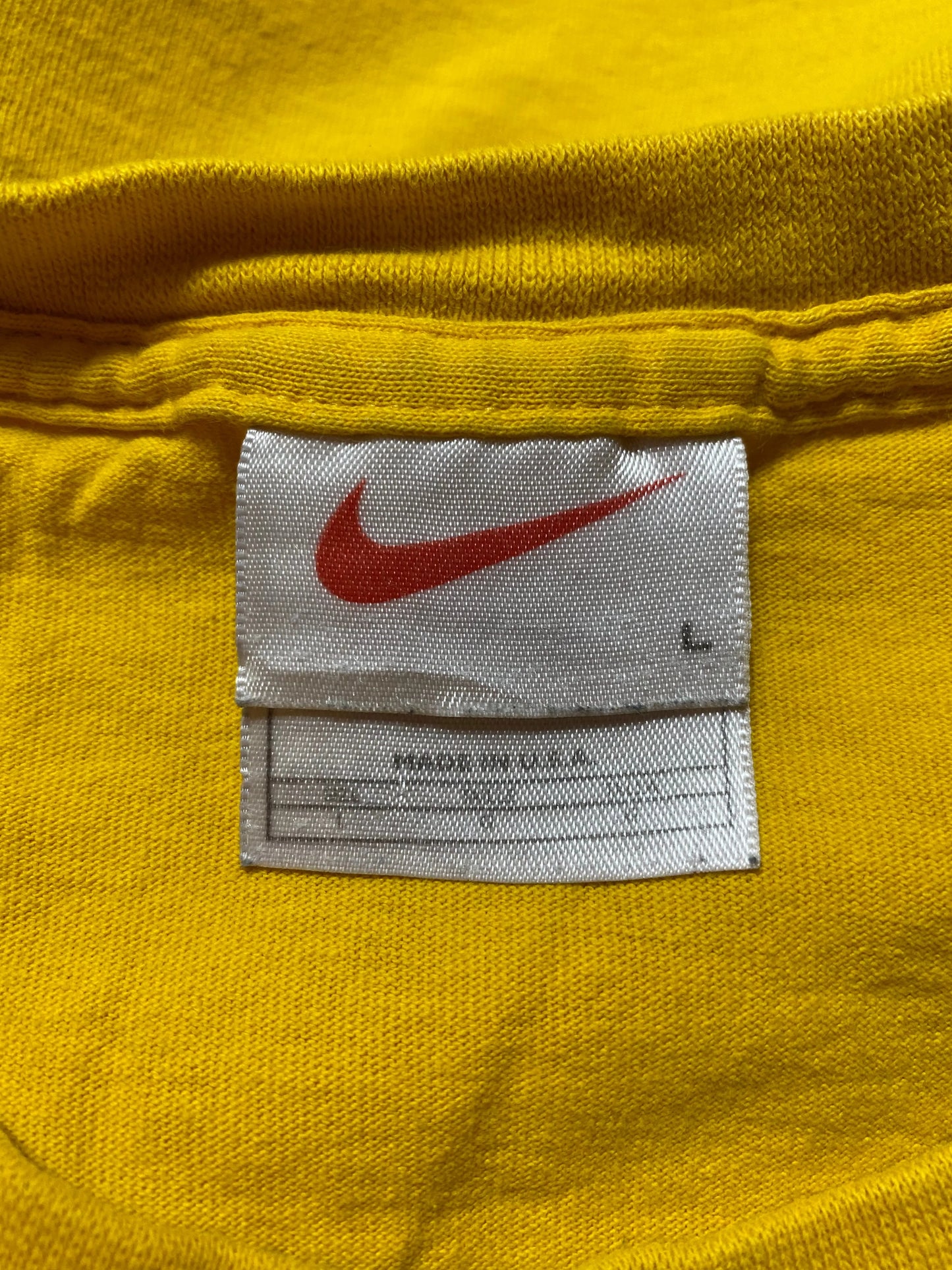 .90's NIKE MINI SWOOSH Made in USA Size L Vintage T-Shirt / E2061T