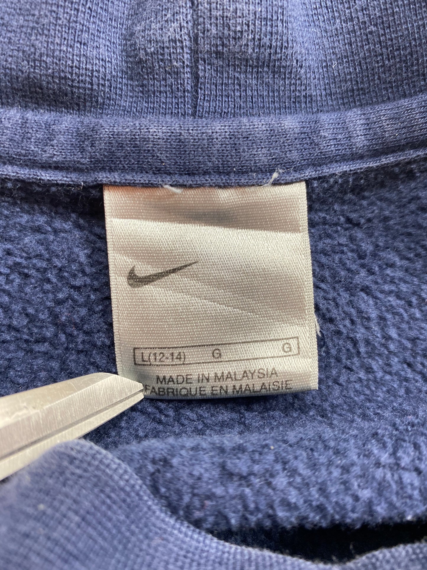 00' NIKE Size Ladies L Vintage Sweat-shirt / 7272