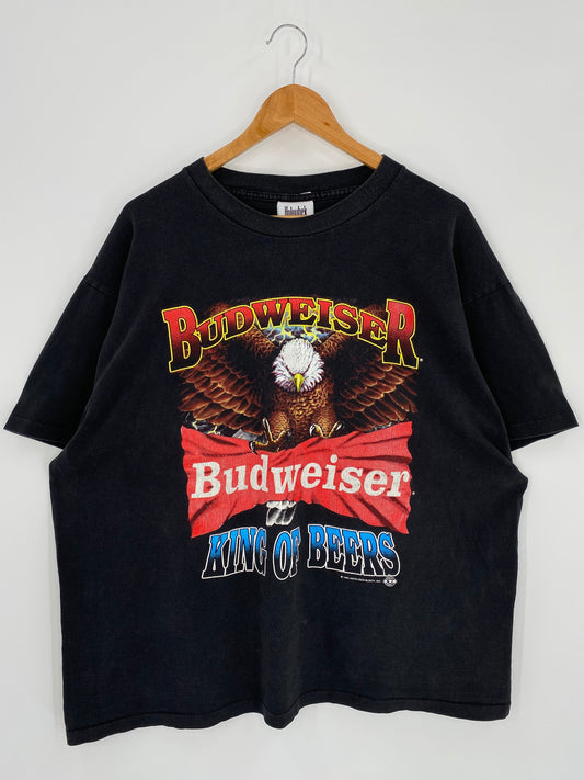 1993 BUDWEISER Made in USA Size XL Vintage T-Shirt / E2027T
