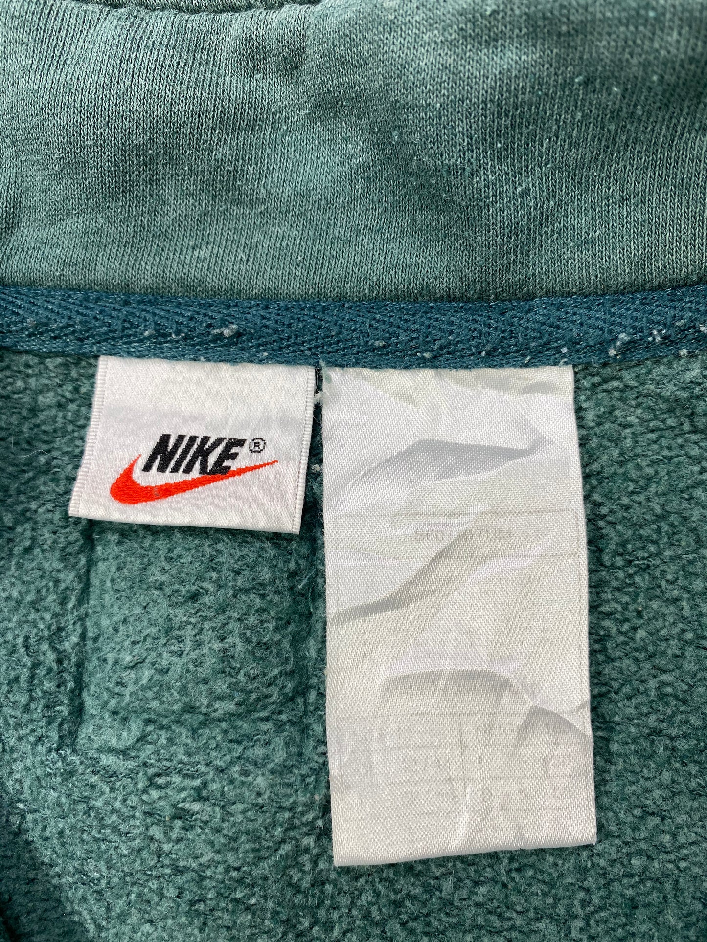 90's NIKE Half-Zip Size L Faded Vintage Sweat-shirt / 6128