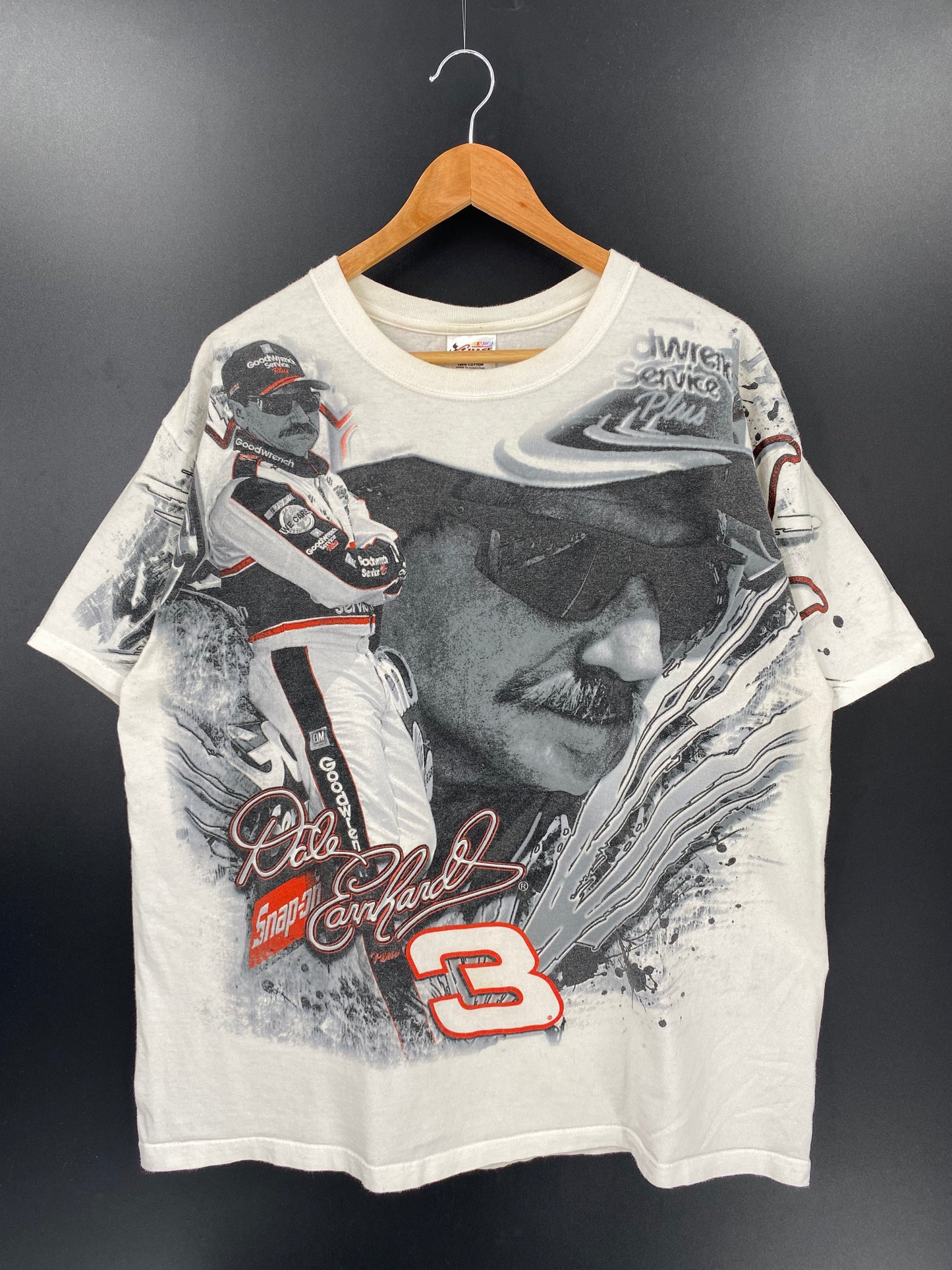 00’ DALE EARNHARDT Size XL Vintage Racing T-Shirt / K1957