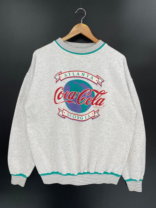 1991 Coca Cola Size L Vintage Sweat-Shirts / 7984