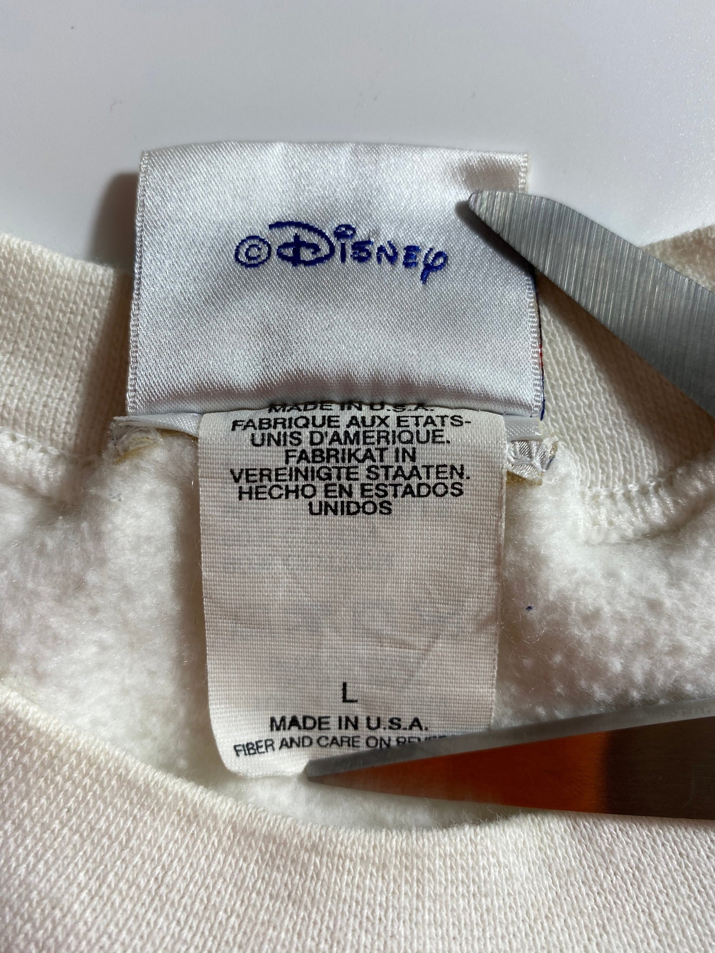 00’ DISNEY CRUISE LINE Made in USA Size L Vintage Sweat-shirt / A6894