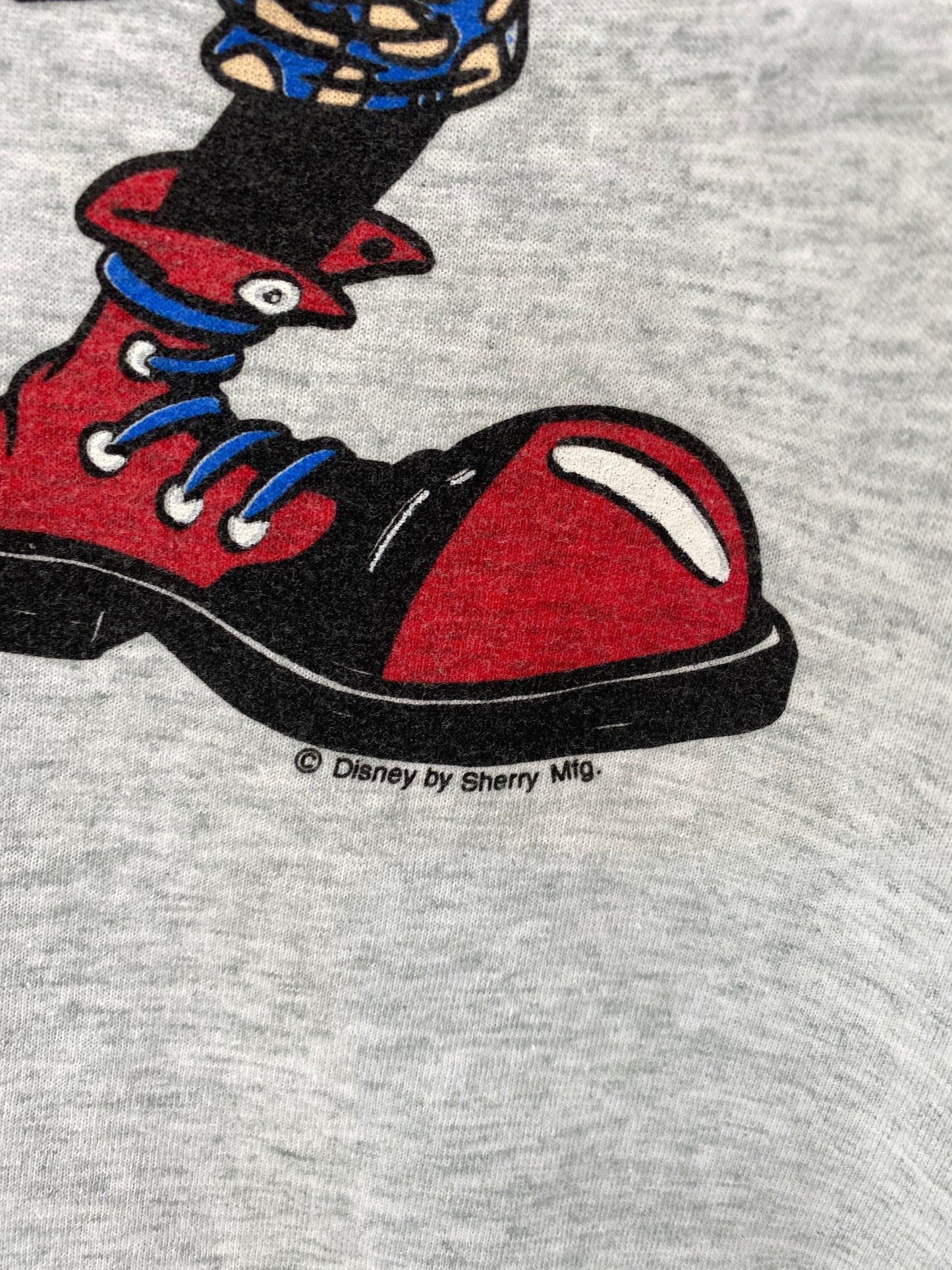 90’s DISNEY MICKEY GOOFY Made in USA Size XL Vintage T-Shirt / A2258