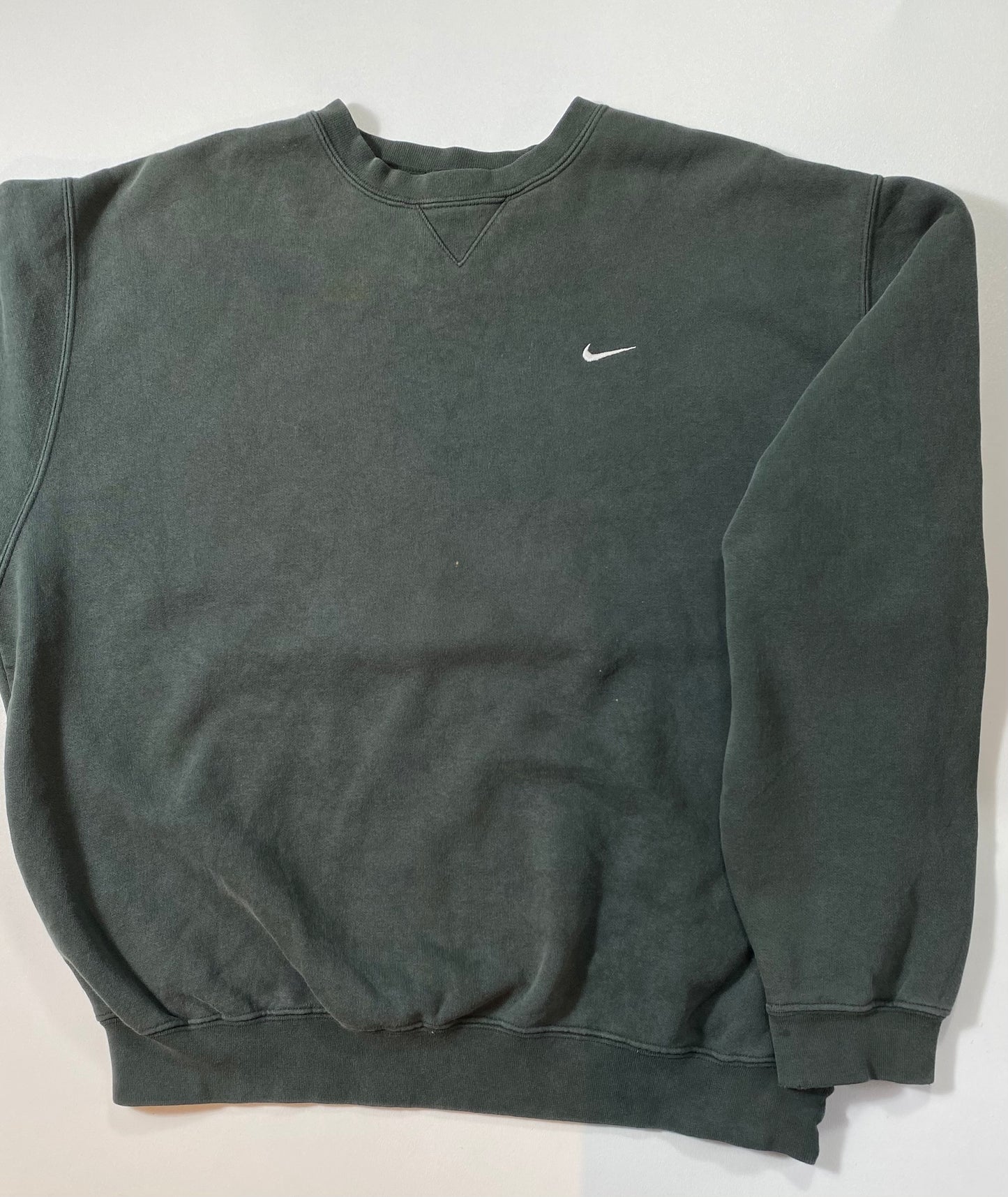 90’s NIKE Mini Swoosh Size L Vintage Sweat-shirt / 6839