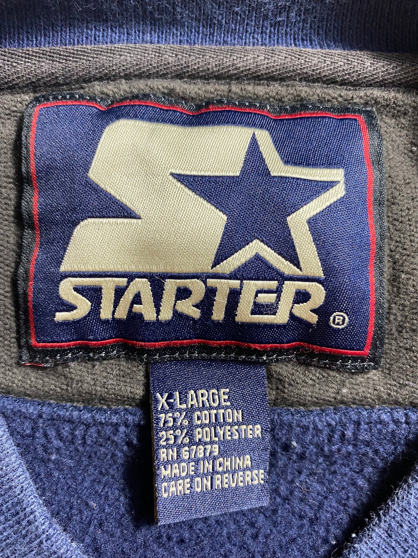 90’s STARTER x NOTRE DAME Size XL NFL Sweat-Shirt /  k2798