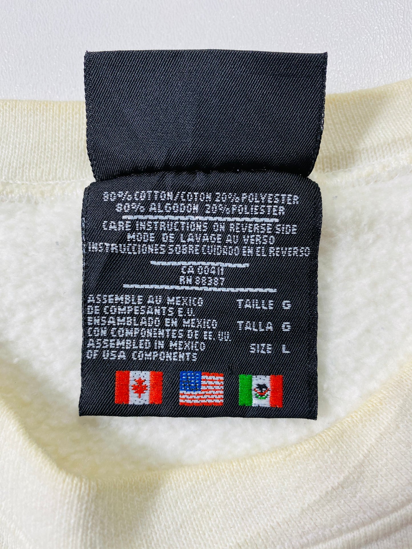 90's ADIDAS Size L Vintage Sweat-shirt / 6534