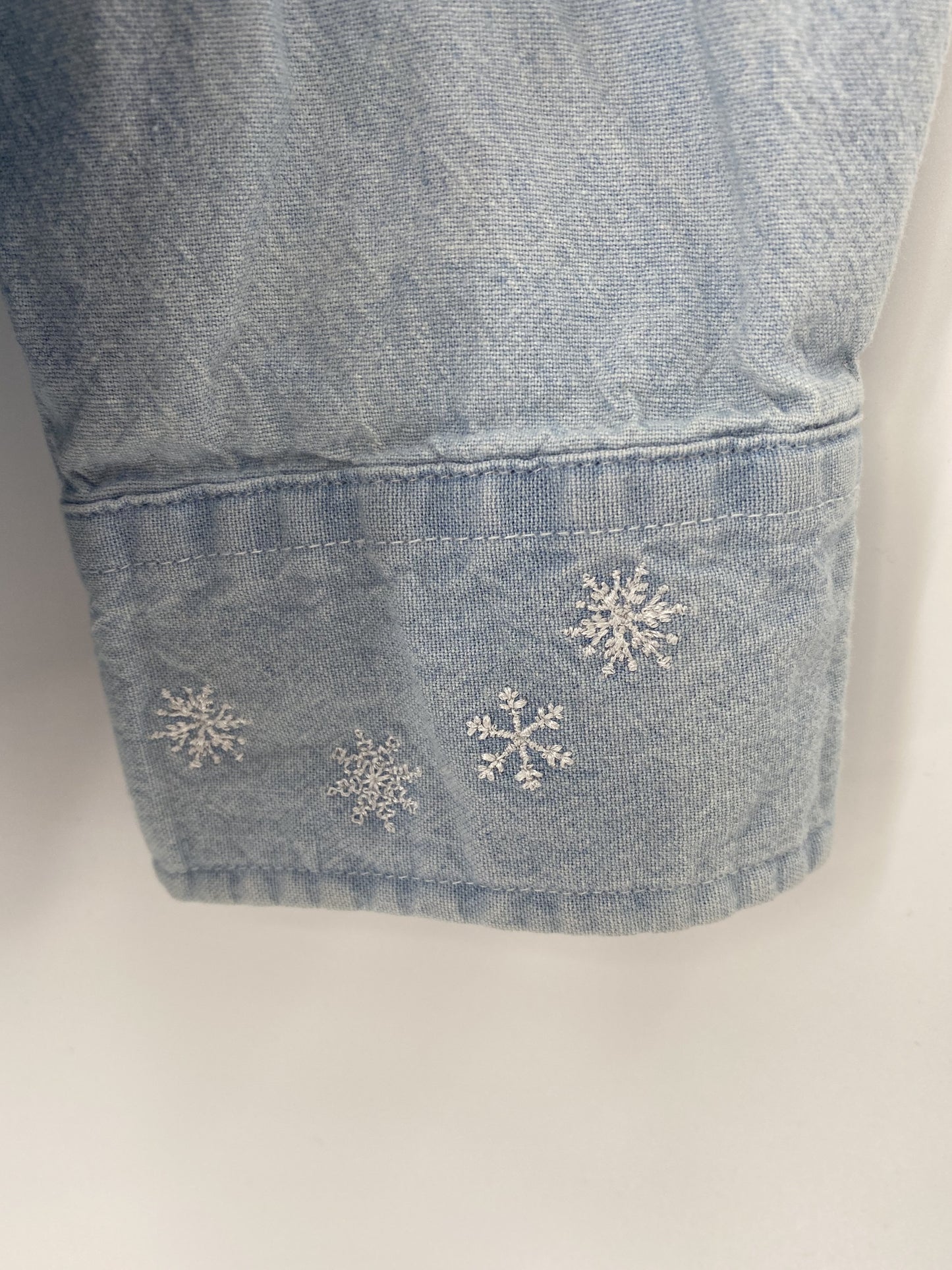 00’ DISNEY POOH Size XXL Vintage Button Down Long Sleeve Shirt / K6105