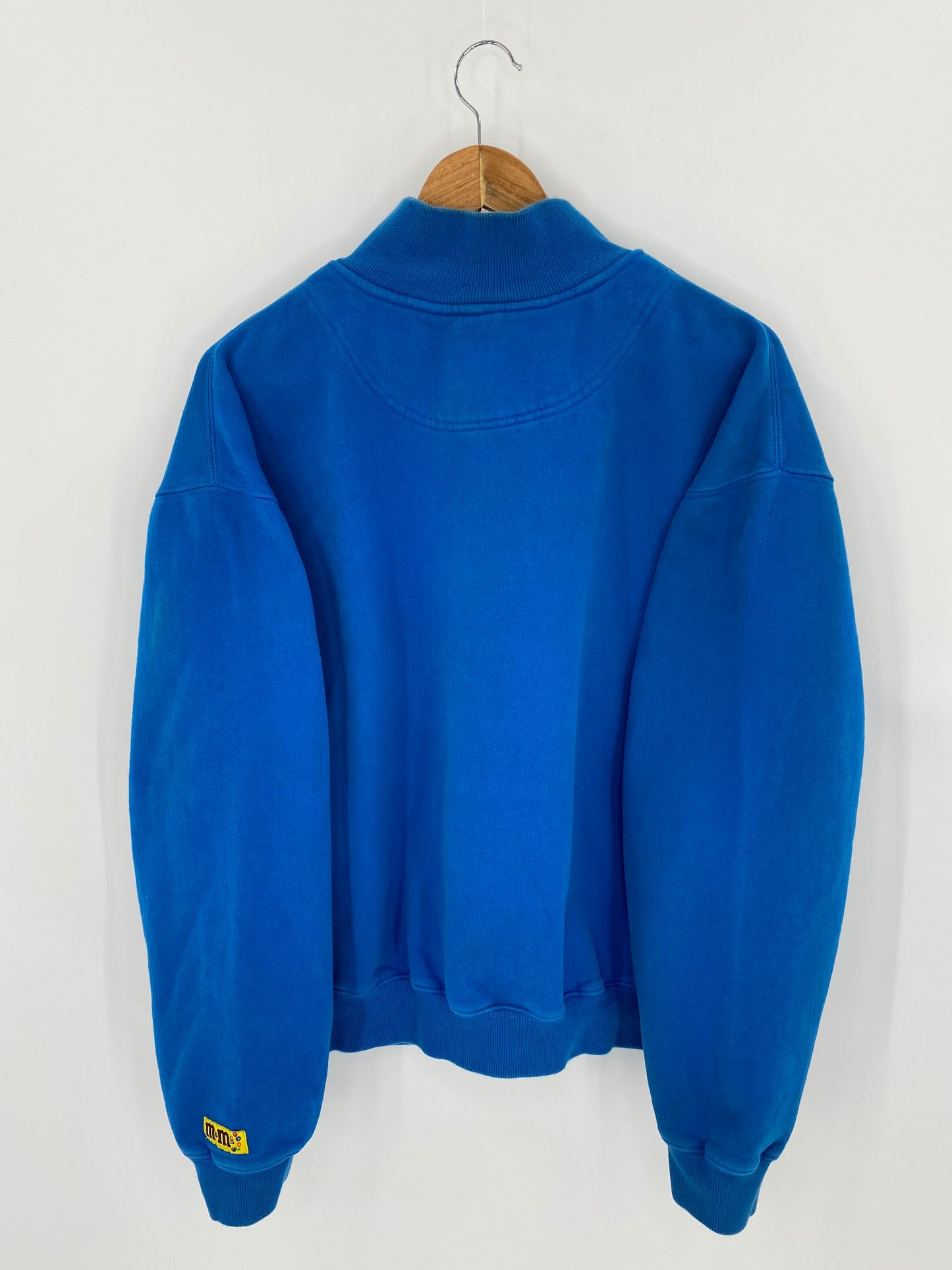M&M’S  Size XL Vintage Half-zip Sweat-shirt / 7245