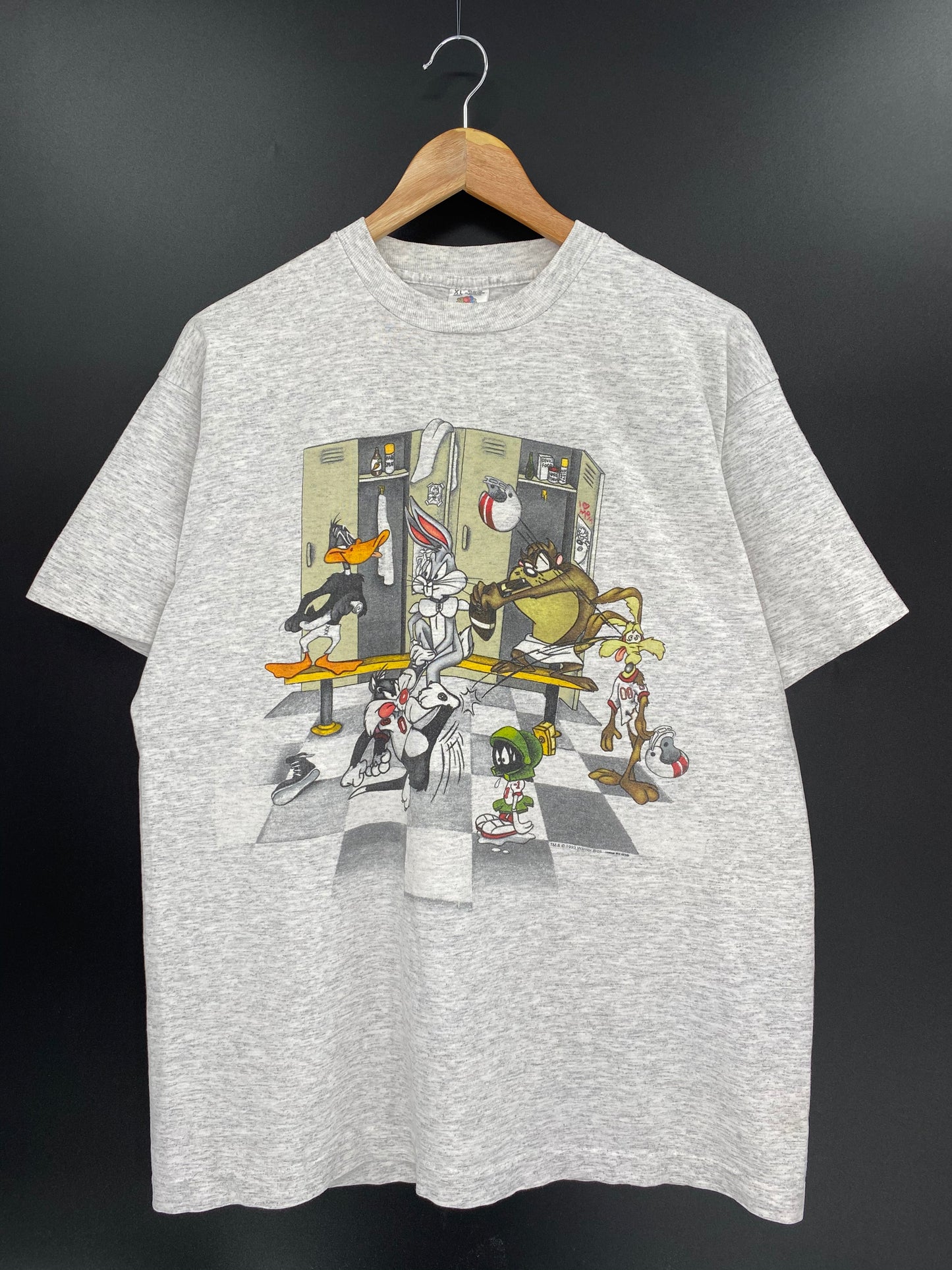 1993 WARNER BROS. LOONEY TUNES Made in USA Size XL Vintage T-Shirt / 8403