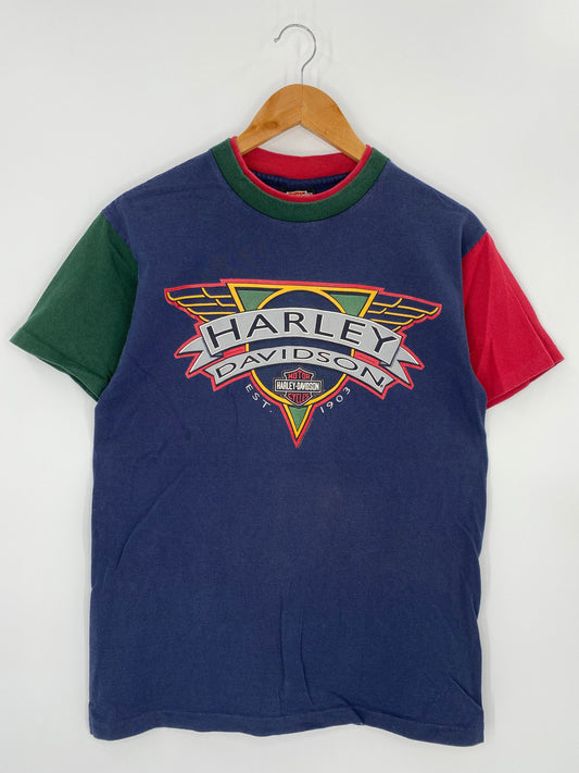 1993 HARLEY DAVIDSON Size M Vintage T-Shirt / K8560