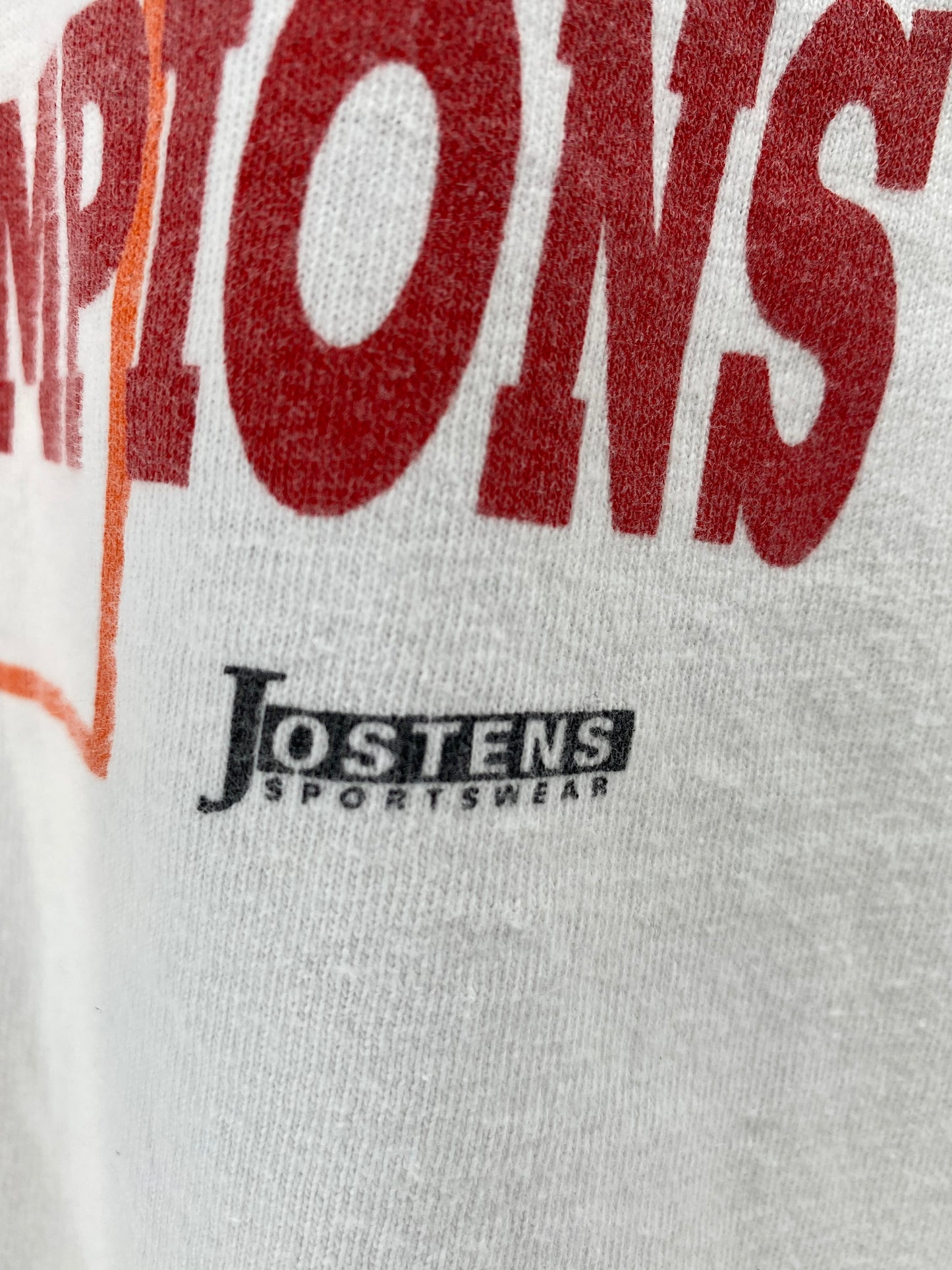 1991-1993 CHAMPIONS CHICAGO BULLS 3-PEAT x SNOOPY Made in USA Size L Vintage NBA T-shirt / 9386