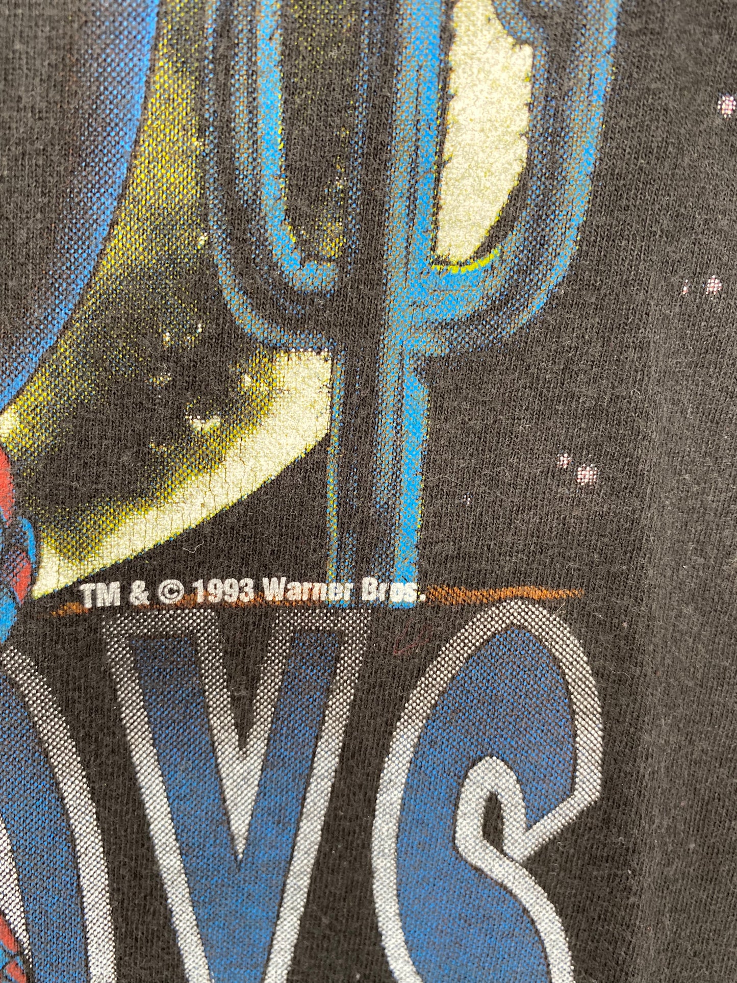 1993 LOONEY TUNES TAZ x COWBOYS Made in USA Size XL Vintage NFL T-Shirt / K805