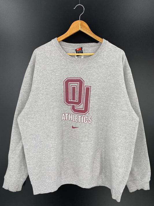 00’ NIKE University of Oklahoma Size XL Vintage Sweat-shirt /8832