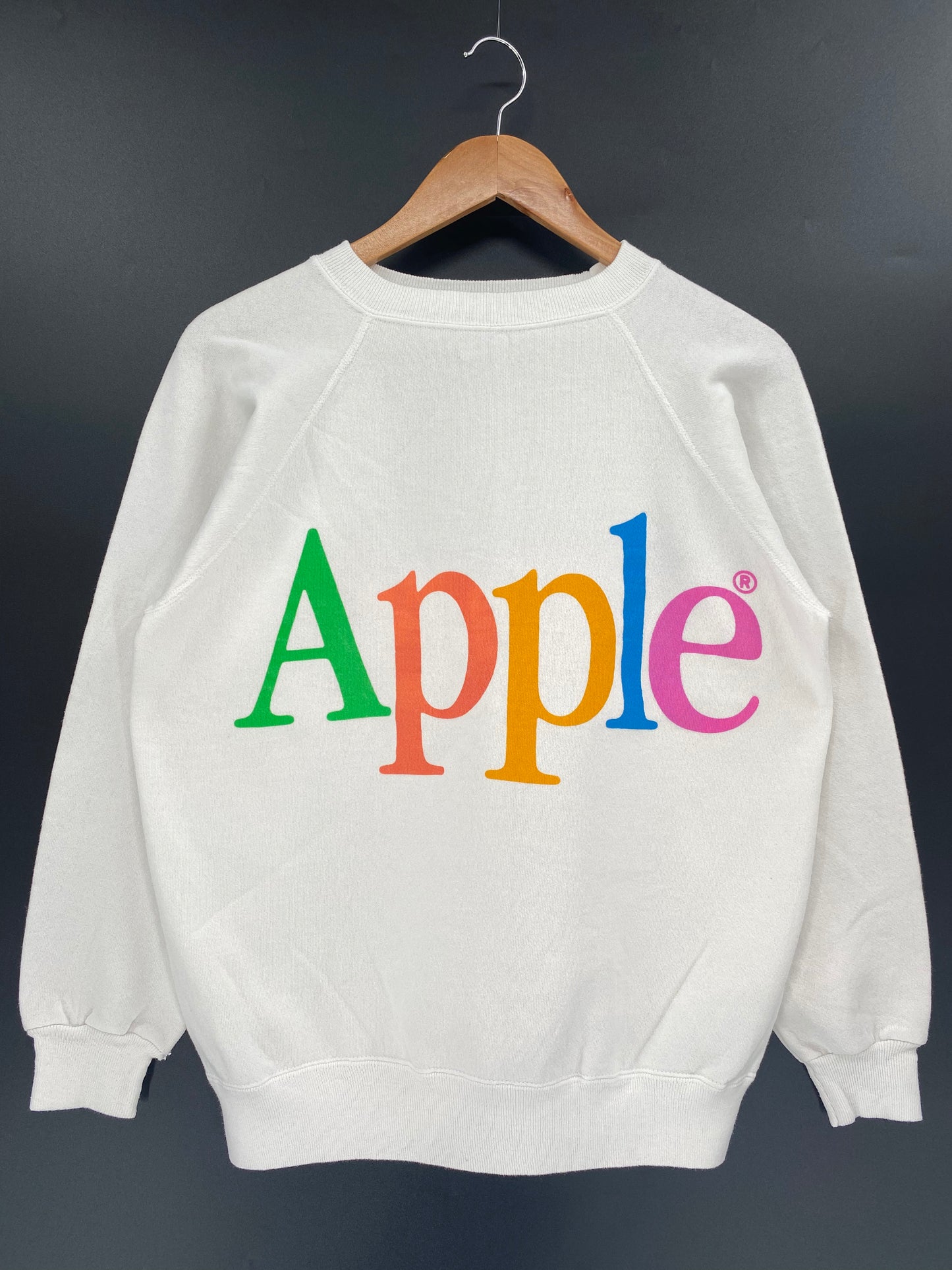 80’s~Early90’s Apple Size L Sweat-Shirt / K1128